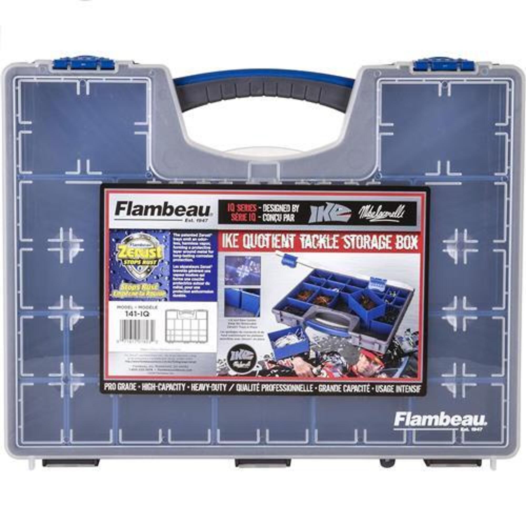 Flambeau Tackle Storage box, Storage, Removable bins, and organization